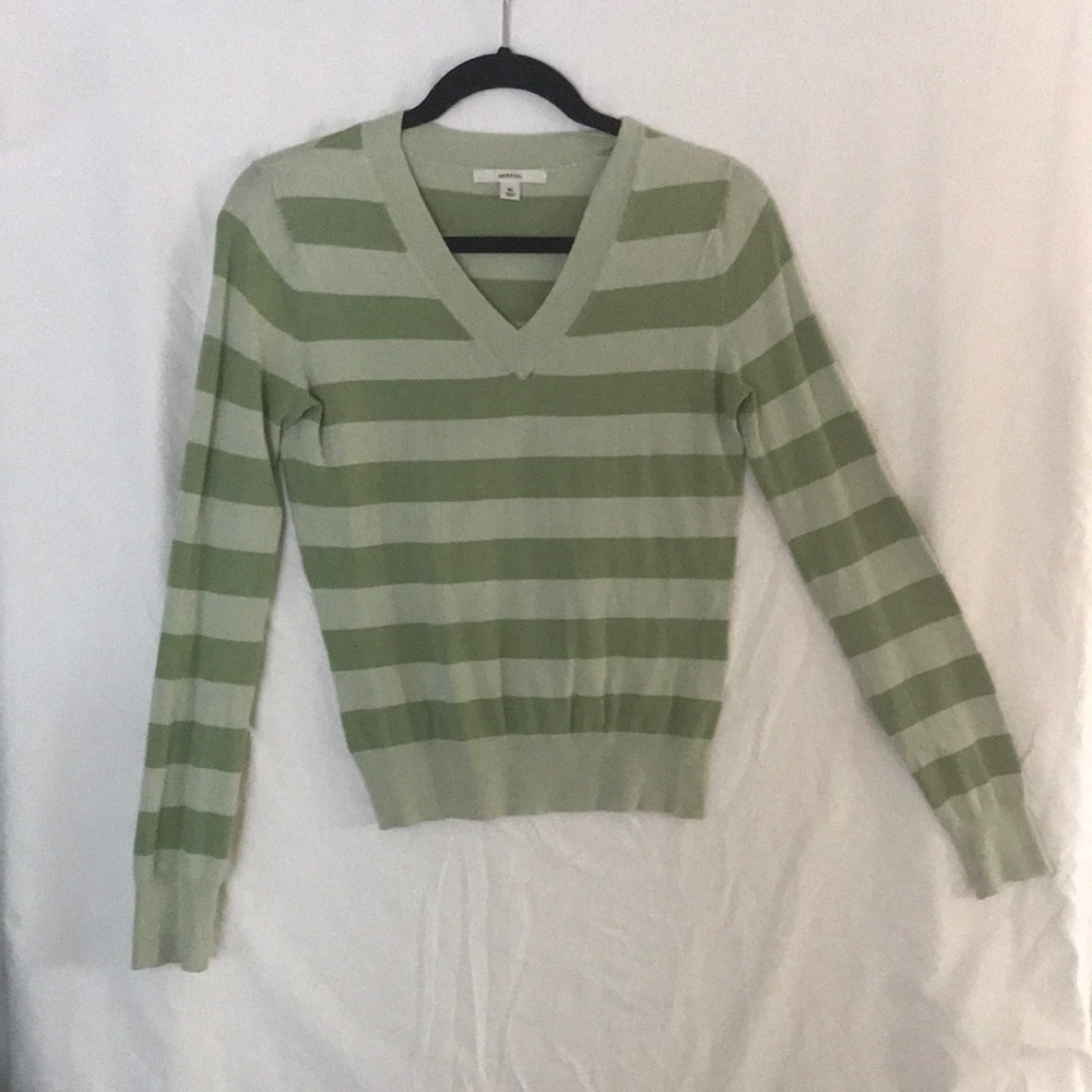 Merona striped sweater